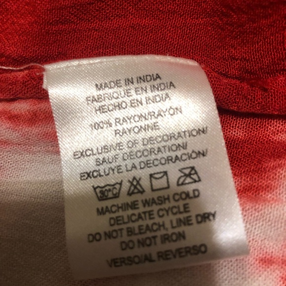 Coverup Dress Red, White, Blue Tie-Dye Beach OS Oversized or Plus Patriotic - Picture 7 of 8